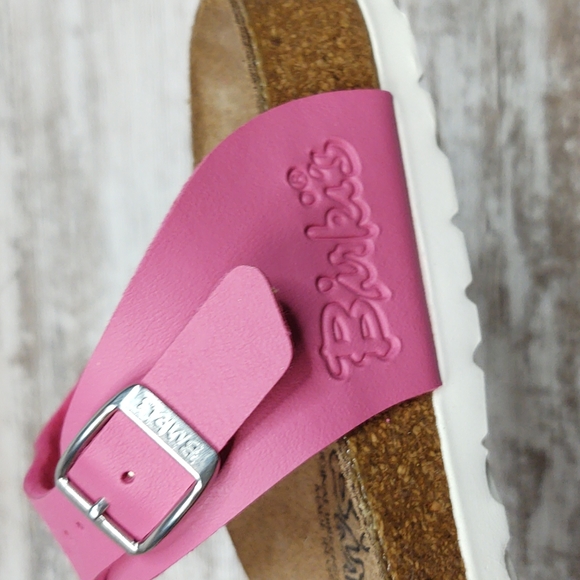 🟪NIB Sz 36 Birkenstock Birki's Pink Freeport Slide Sandal - Picture 5 of 16
